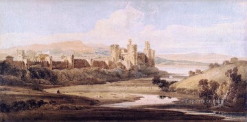 Thomas Girtin Painting - Conw pintor acuarela paisaje Thomas Girtin